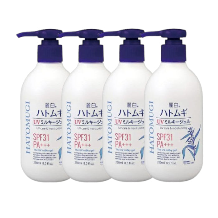 Wholesale KUMANO COSME - Reihaku Hatomugi UV Milky Gel SPF31 PA+++ - 250g 4ea Set | Carsha