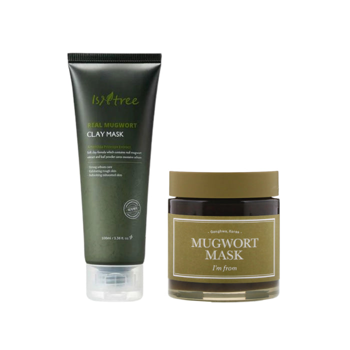 Wholesale I'm From x Isntree Mugwort Mask Set | Carsha