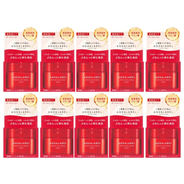 Wholesale Shiseido - Aqua Label Special Gel Cream Moist - 90g 10ea Set | Carsha