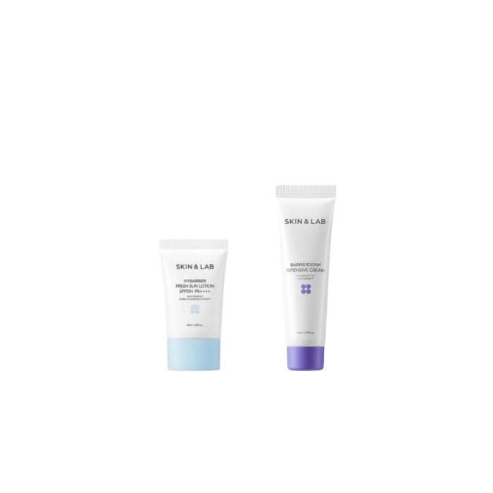 Wholesale SKIN&LAB - Hybarrier Fresh Sun Lotion SPF50+ PA++++ - 50ml 1ea + Barrierderm Intensive Cream - 50ml 1ea Set | Carsha