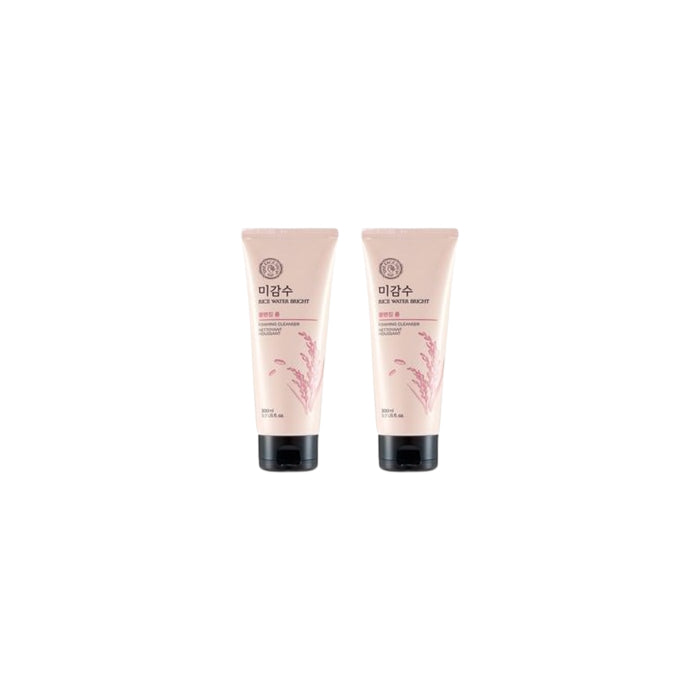Wholesale THE FACE SHOP Rice Water Bright Foaming Cleanser - 300ml 2ea Set | Carsha