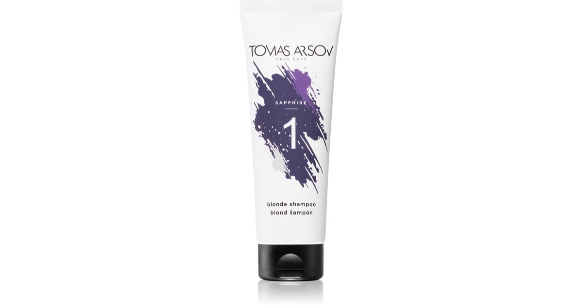 Shampoo per capelli biondi, decolorati e con mèches Zaffiro ( Blonde Shampoo) 250 ml
