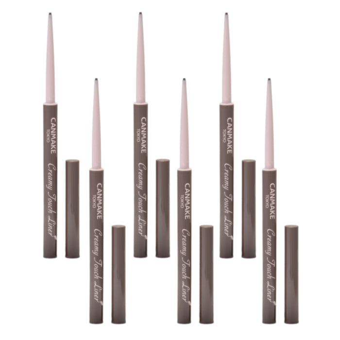 Wholesale CANMAKE - Creamy Touch Liner - 0.08g - 02 Medium Brown 6ea Set | Carsha