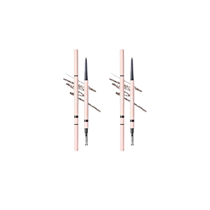 Wholesale Flortte - My Beautiful Password Eyebrow Pencil - 0.05g - B2 Ash Brown 2ea Set | Carsha