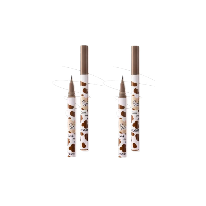 Wholesale Flortte - Wow So Light Eyeline Silkwormpen - 0.55ml - 02 Brown 2ea Set | Carsha