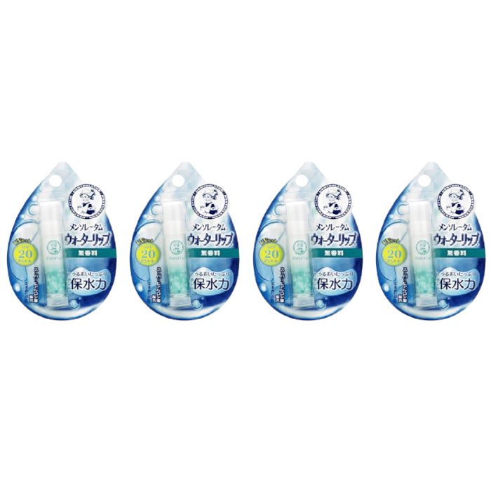 Wholesale Rohto Mentholatum - Water Lip Balm SPF 20 PA++ - 1pc - Unscented 4ea Set | Carsha