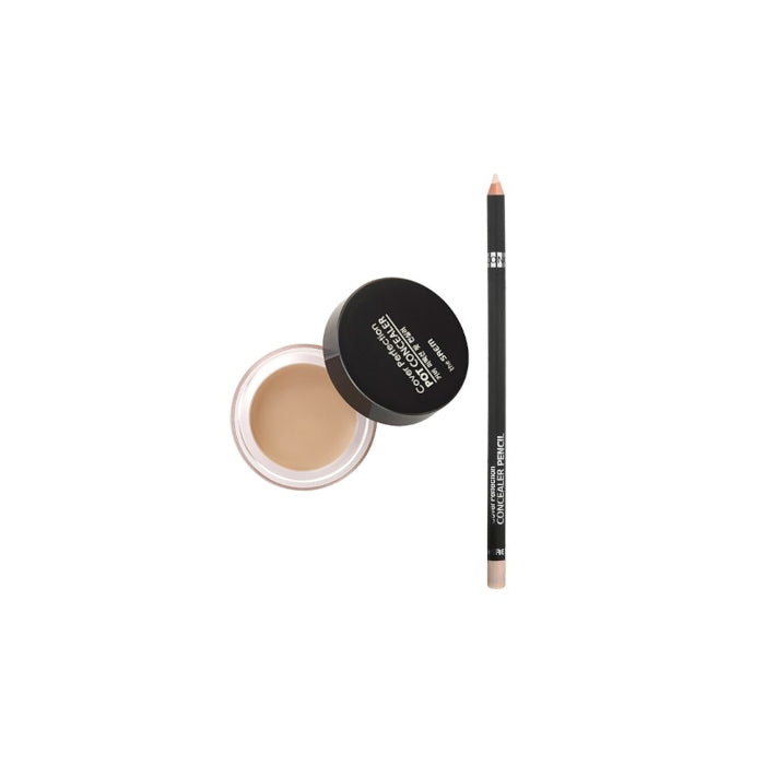 Wholesale The Saem - Cover Perfection Pot Concealer - #1 Clear Beige 1ea + Concealer Pencil - 1.4g - 2.0 Rich Beige 1ea Set | Carsha