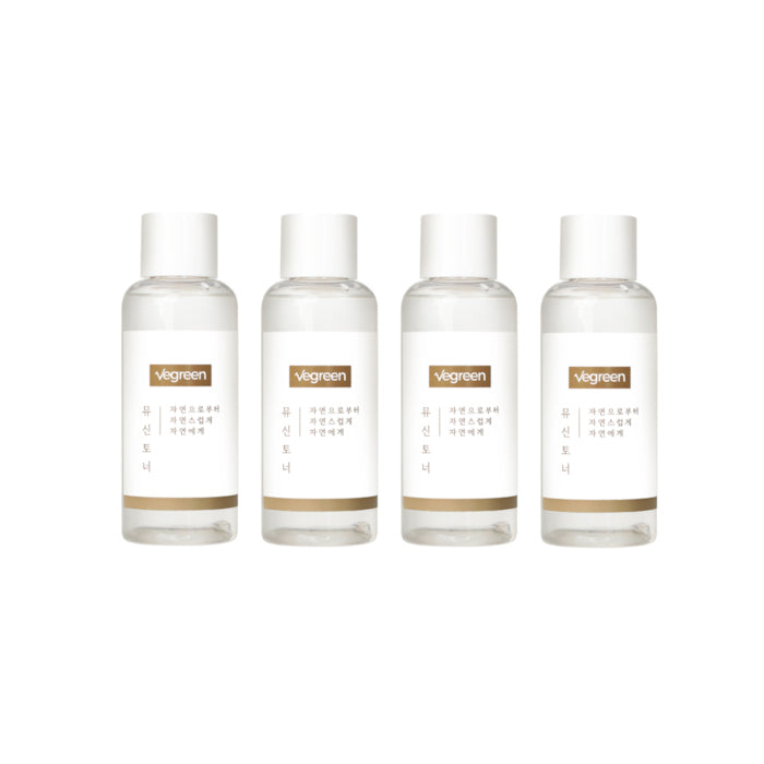 Wholesale VEGREEN - Alcohol-Free Nature Mucin Essence Toner - 150ml 4ea Set | Carsha