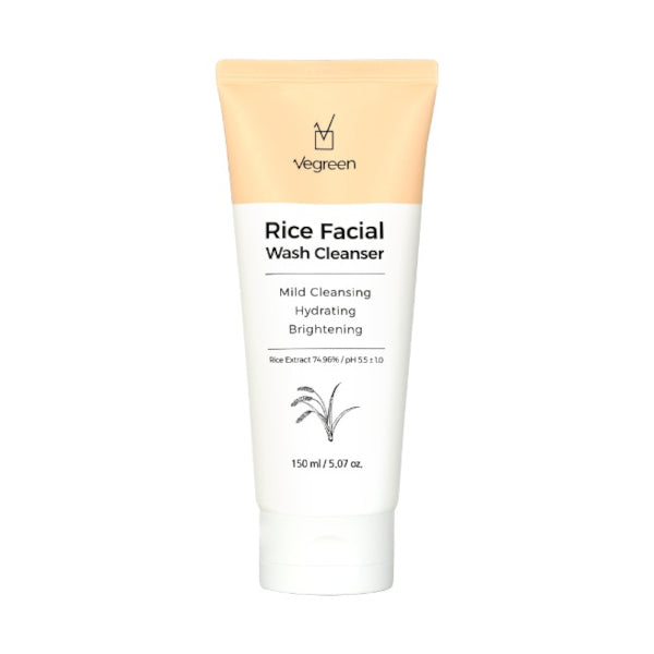 Wholesale VEGREEN - Rice Facial Wash Cleanser - 150ml | Carsha