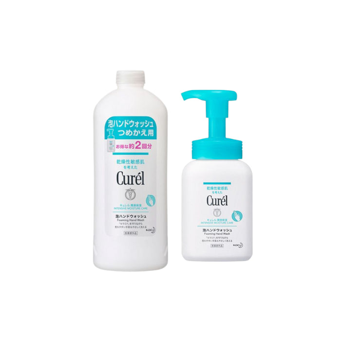 Kao - Curel Intensive Moisture Care Foaming Hand Wash & Refill Set