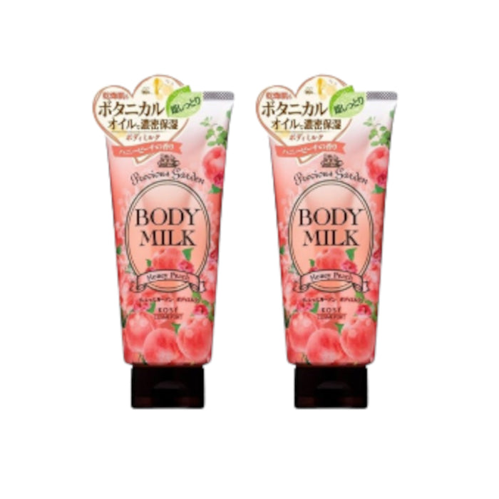 Kose - Precious Garden Body Milk - Honey Peach - 200g (2ea) Set