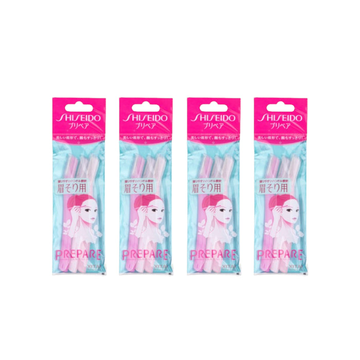 Wholesale Shiseido - Prepare Eyebrow Razor - 3pcs 4ea Set | Carsha