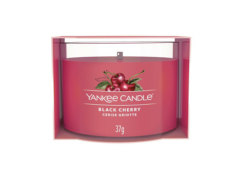 Yankee Candle Candela votiva in vetro Amarena 37 g