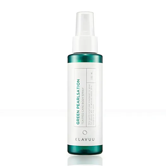 Revitalize Your Skin: The Benefits of Klavuu Green Pearlsation Tea Tree Care Body Spray | Carsha