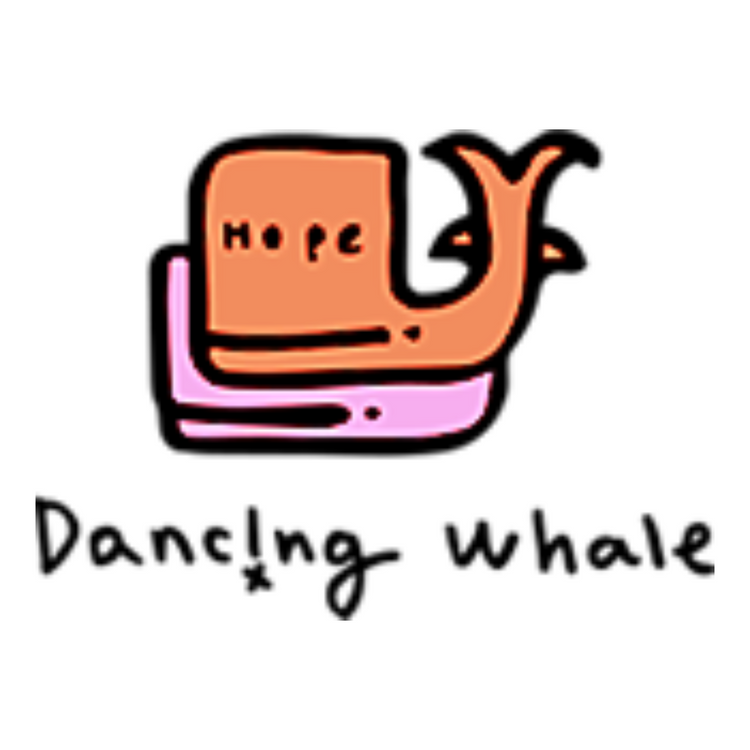 Dancing Whale Logo | Carsha Korean Skincare