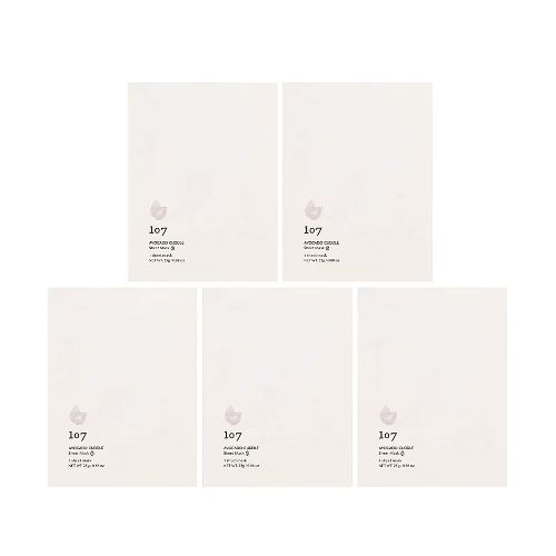 Wholesale 107 Beauty - Avocado Cuddle Sheet Mask - 5pcs | Carsha