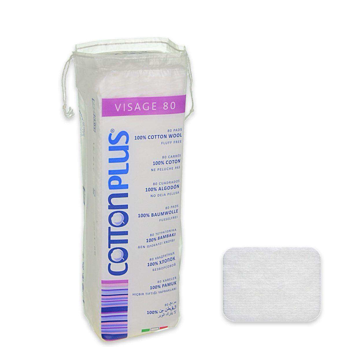 Cotton plus visage 80 100 % cotone