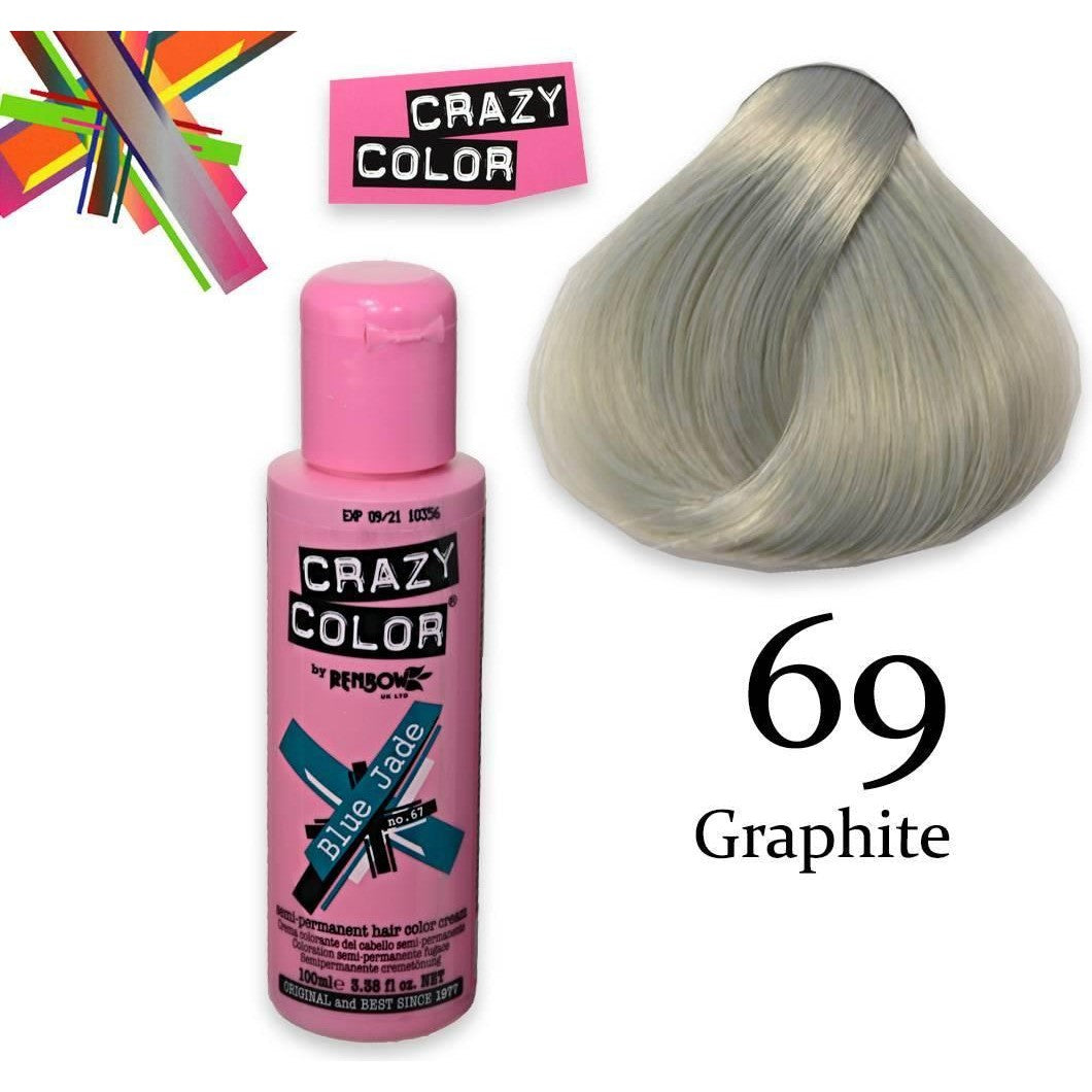 Wholesale Crazy color semipermanente 100 ml graphite | Carsha