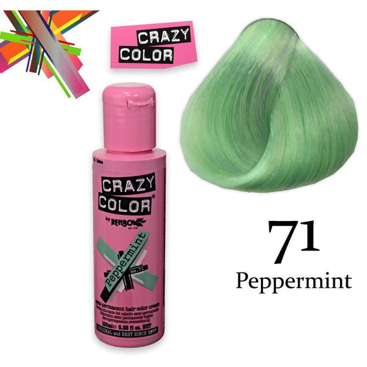 Wholesale Crazy color semipermanente 100 ml peppermint | Carsha