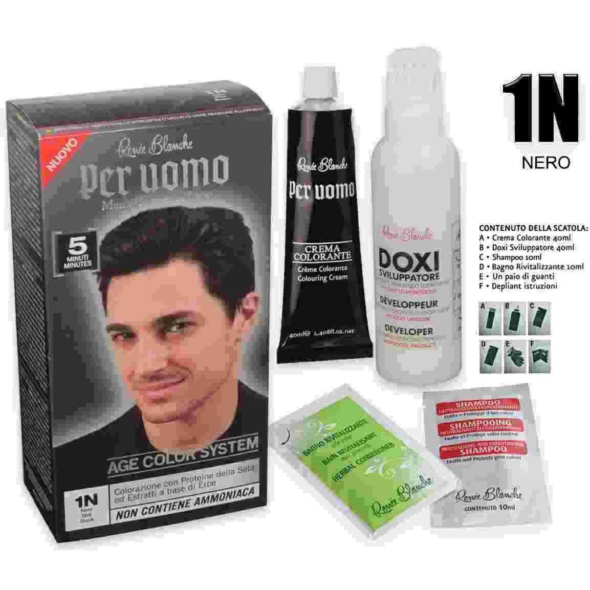 Wholesale Renee blanche uomo crema colorante 1n nero | Carsha