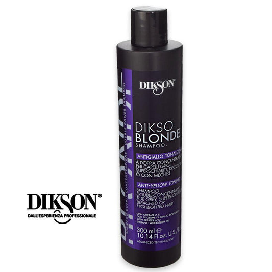 Dikson blonde shampoo antigiallo doppia concetrazione 300 ml