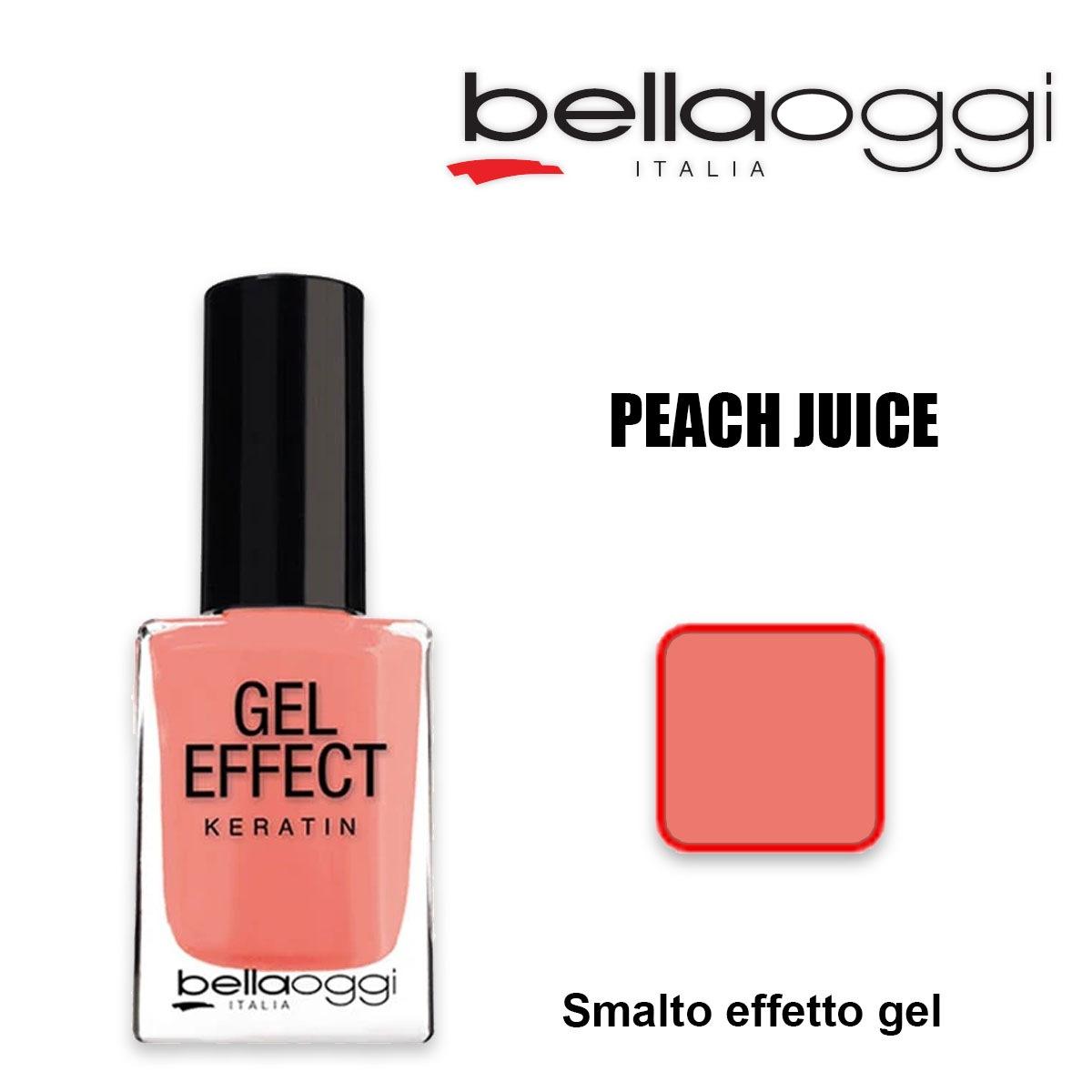 Wholesale Gel effect keratin smalto effetto gel con cheratina peach juice | Carsha