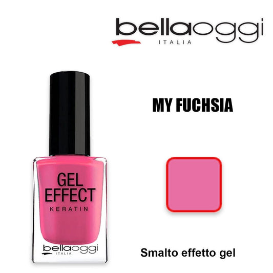 Wholesale Gel effect keratin smalto effetto gel con cheratina my fuchsia | Carsha