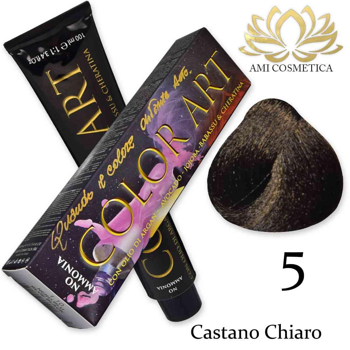 Wholesale Color art senza ammoniaca 100 ml 5 castano chiaro | Carsha
