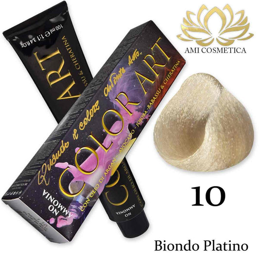 Wholesale Color art senza ammoniaca 100 ml 10 biondo platino | Carsha