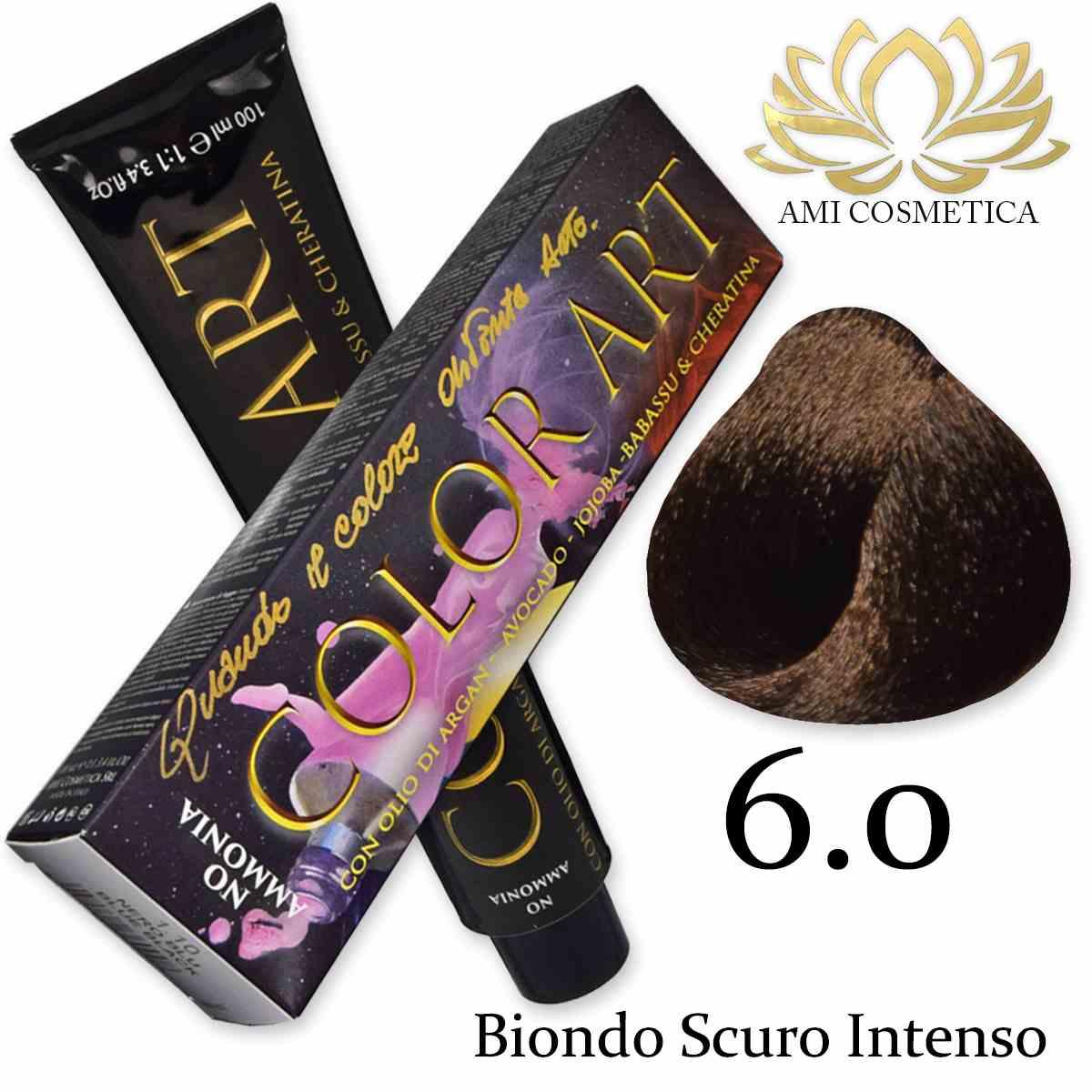Wholesale Color art senza ammoniaca 100 ml 6.0 biondo scuro intenso | Carsha