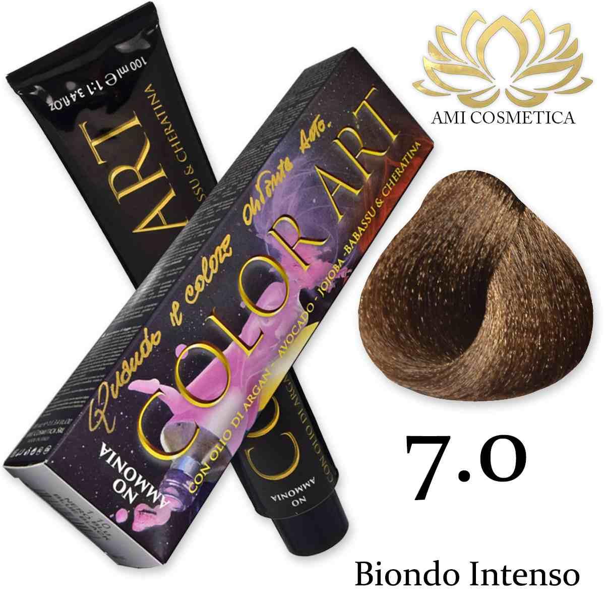 Wholesale Color art senza ammoniaca 100 ml 7.0 biondo intenso | Carsha