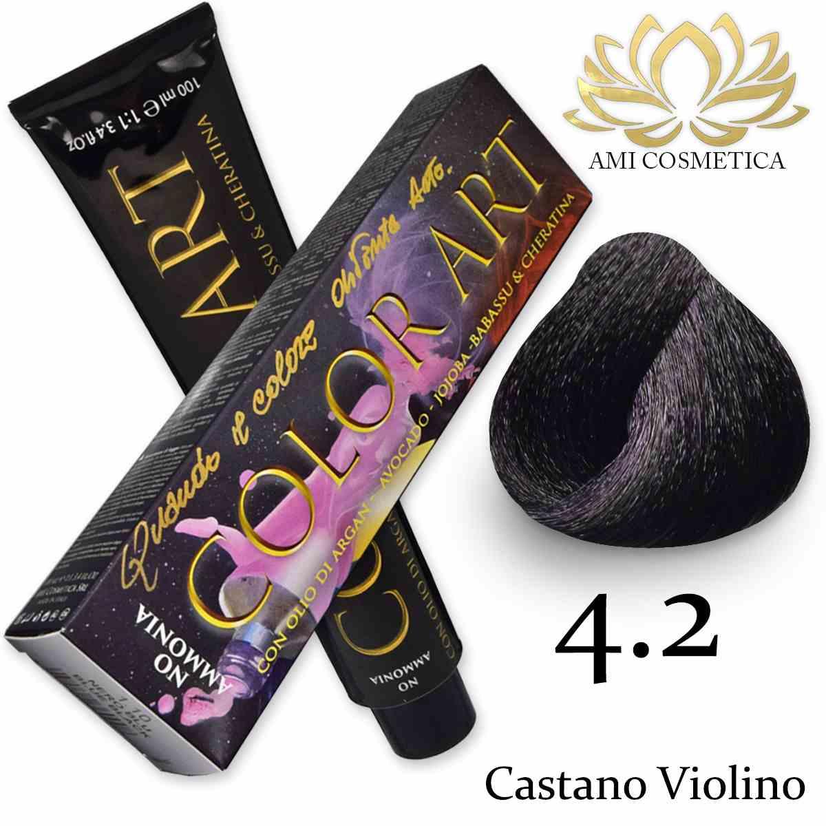 Wholesale Color art senza ammoniaca 100 ml 4.2 castano violino | Carsha