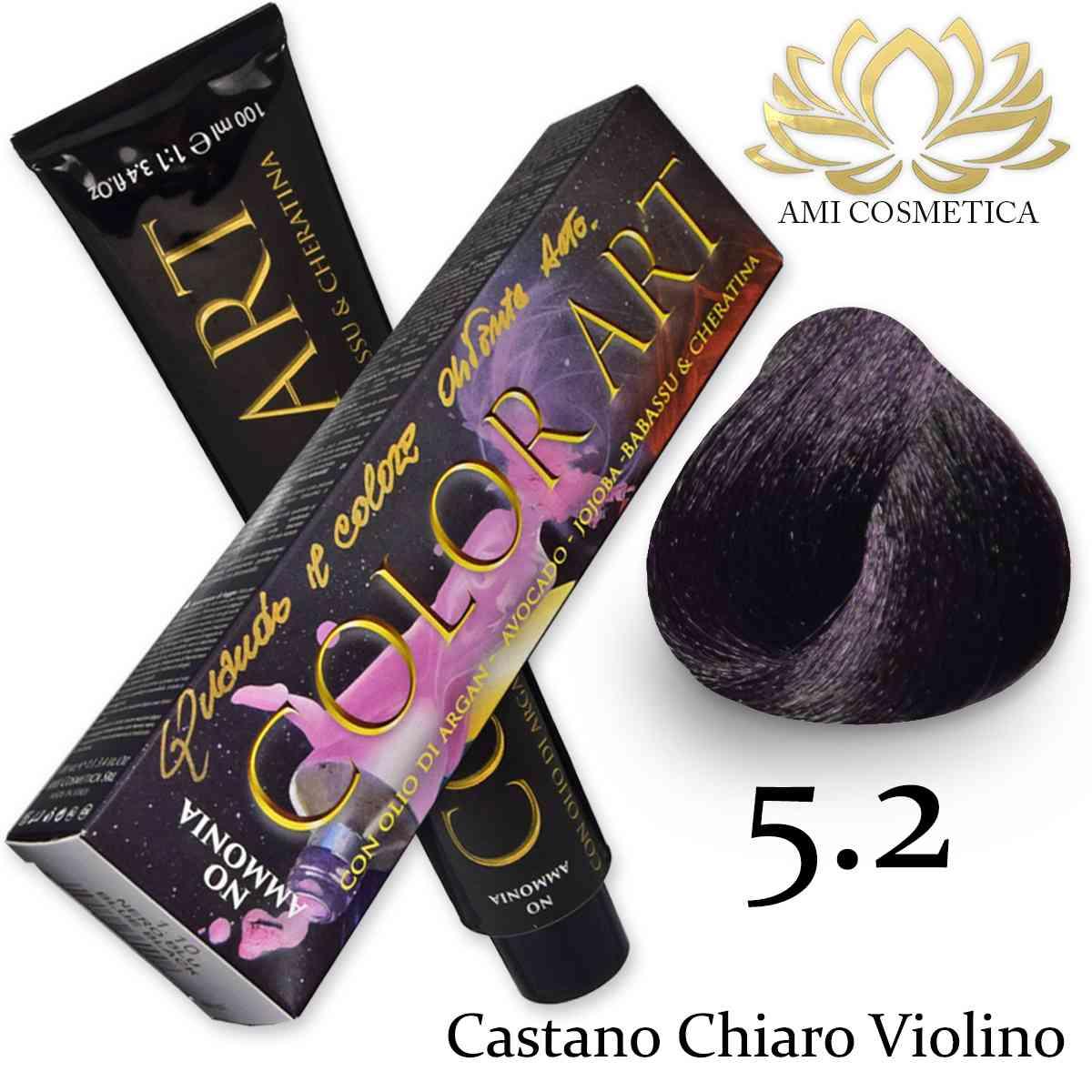 Wholesale Color art senza ammoniaca 100 ml 5.2 castano chiaro violino | Carsha