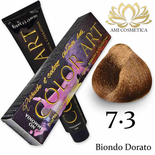 Wholesale Color art senza ammoniaca 100 ml 7.3 biondo dorato | Carsha