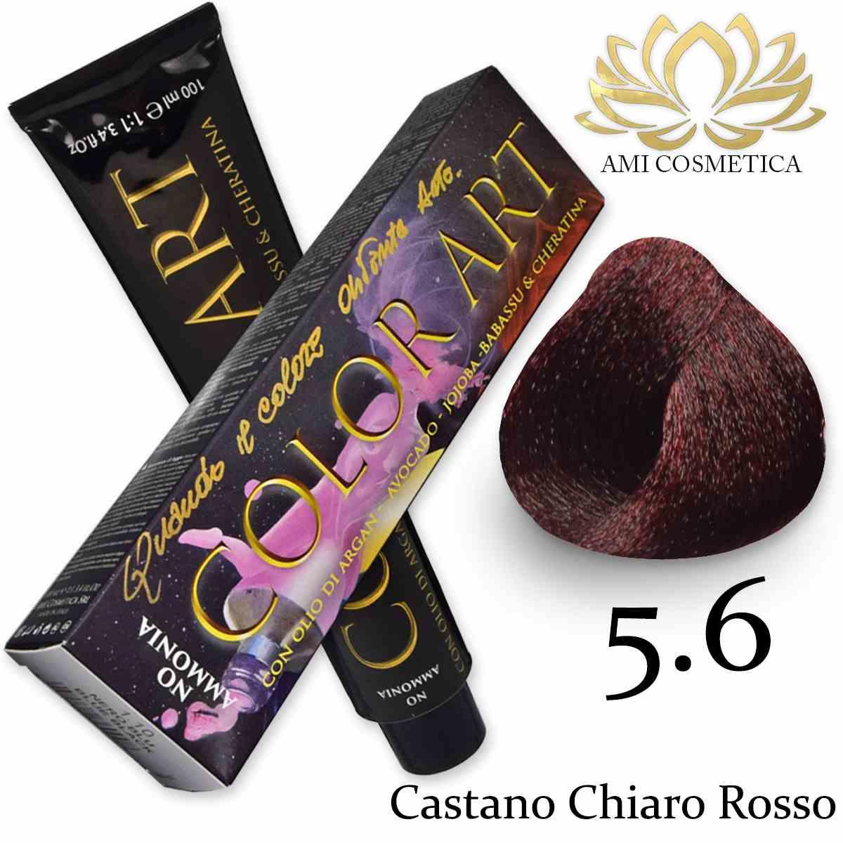 Wholesale Color art senza ammoniaca 100 ml 5.6 castano chiaro rosso | Carsha