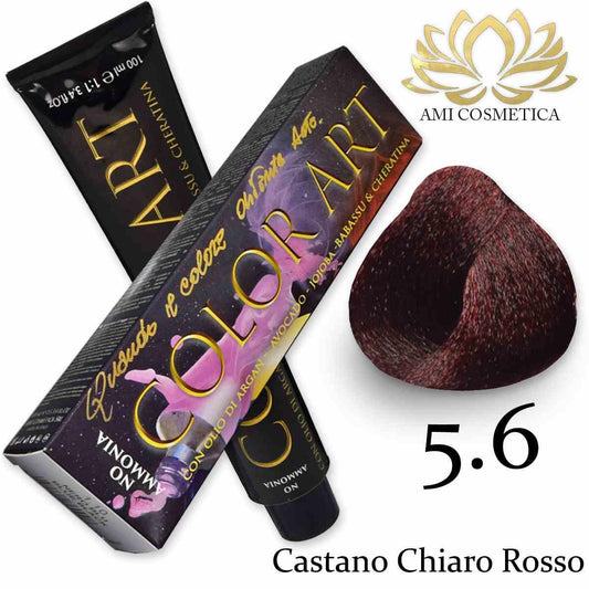 Wholesale Color art senza ammoniaca 100 ml 5.6 castano chiaro rosso | Carsha