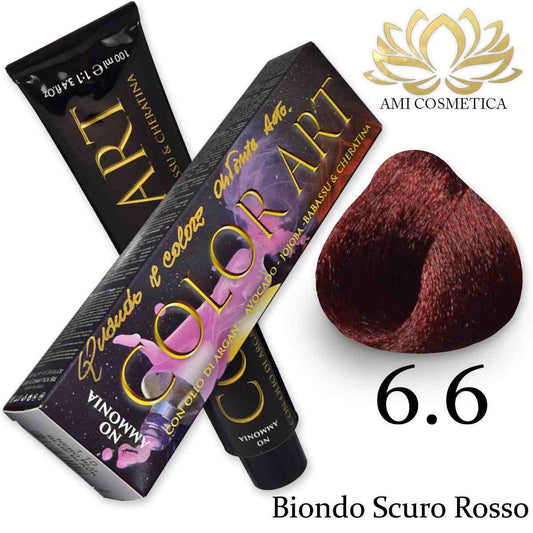 Wholesale Color art senza ammoniaca 100 ml 6.6 biondo scuro rosso | Carsha
