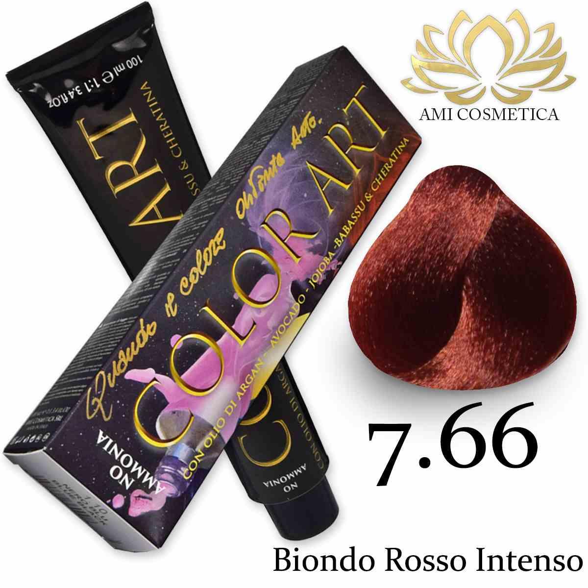 Wholesale Color art senza ammoniaca 100 ml 7.66 biondo rosso intenso | Carsha