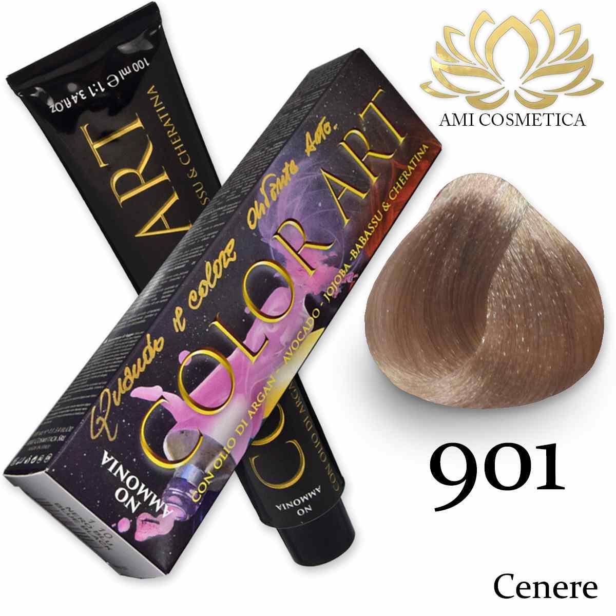 Wholesale Color art senza ammoniaca 100 ml 901 cenere | Carsha