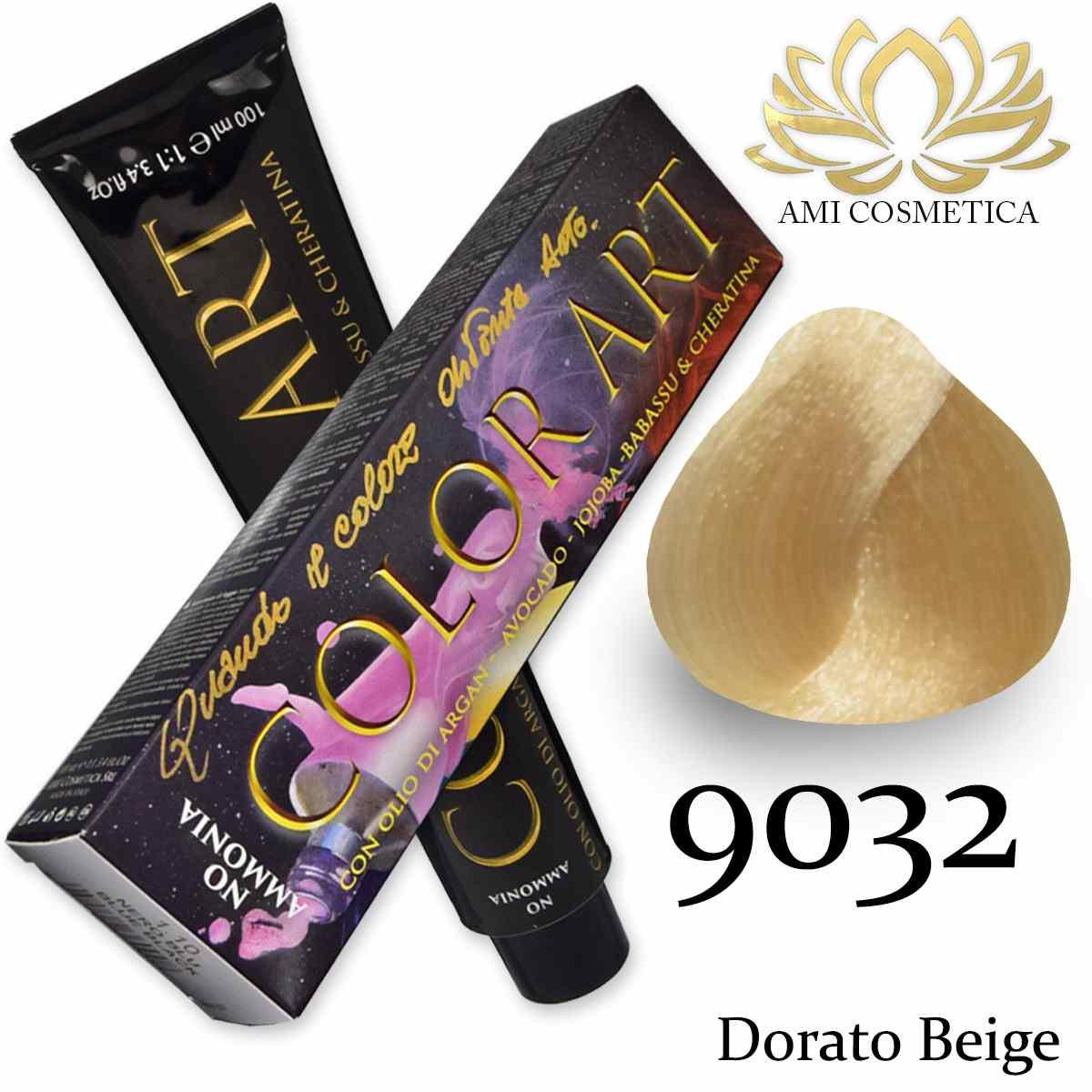 Wholesale Color art senza ammoniaca 100 ml 9032 dorato beige | Carsha