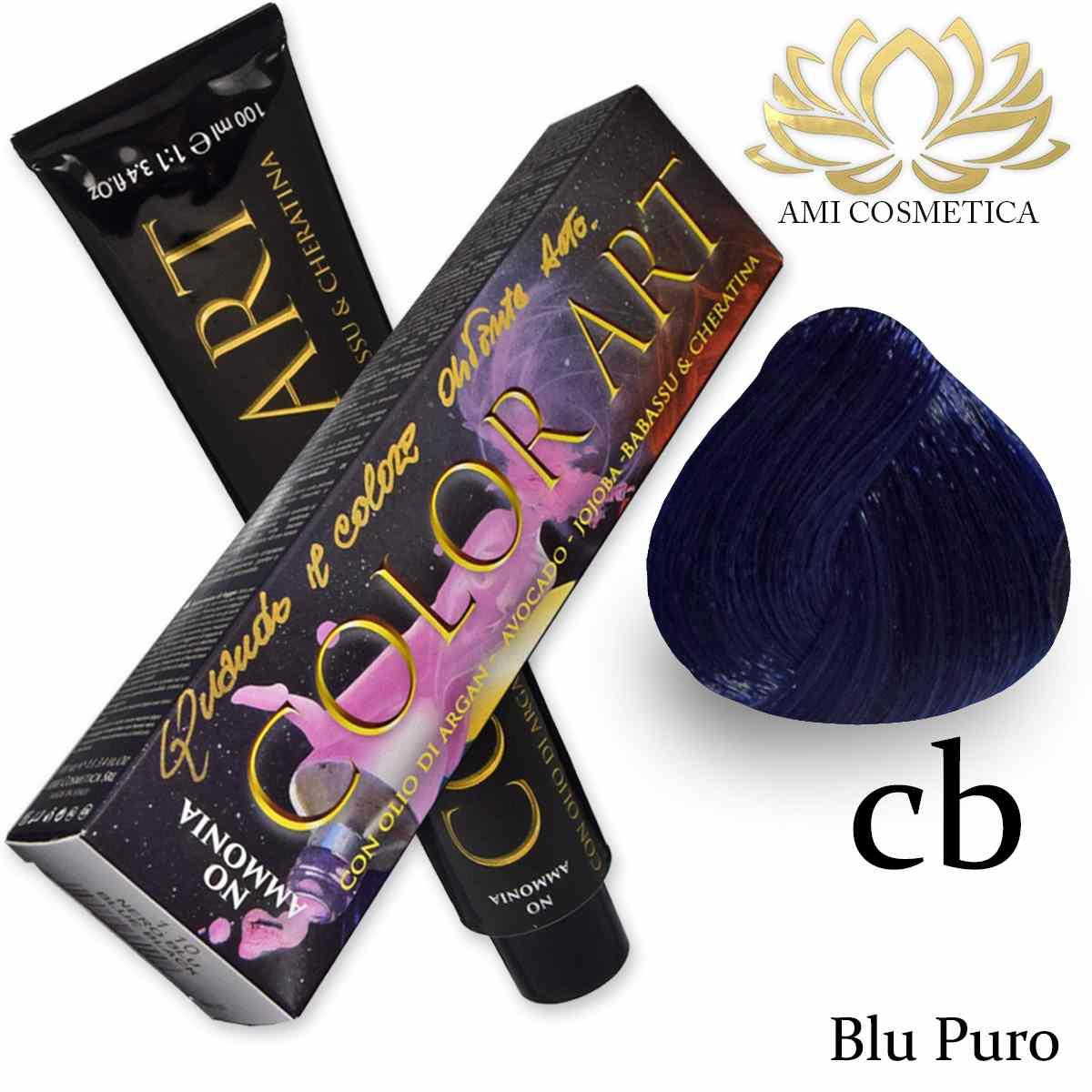 Wholesale Color art senza ammoniaca 100 ml blu puro | Carsha