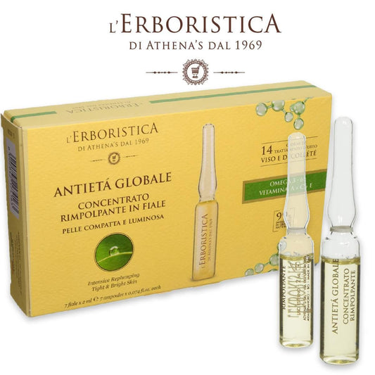 Wholesale L'erboristica antieta' globale concentrato rimpolpante in fiale 7x2 ml | Carsha