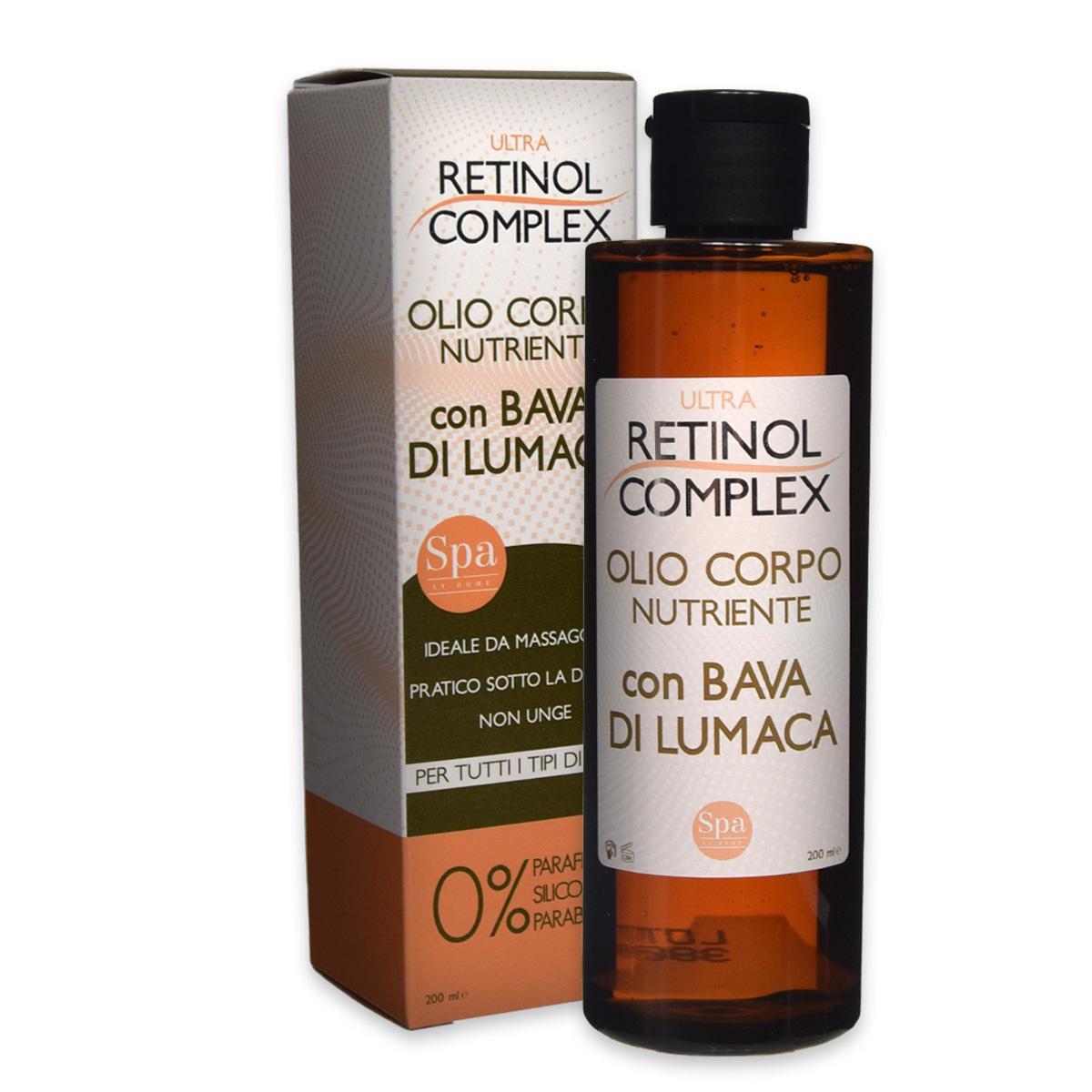 Wholesale Retinol complex ultra olio corpo bava di lumaca 200 ml | Carsha