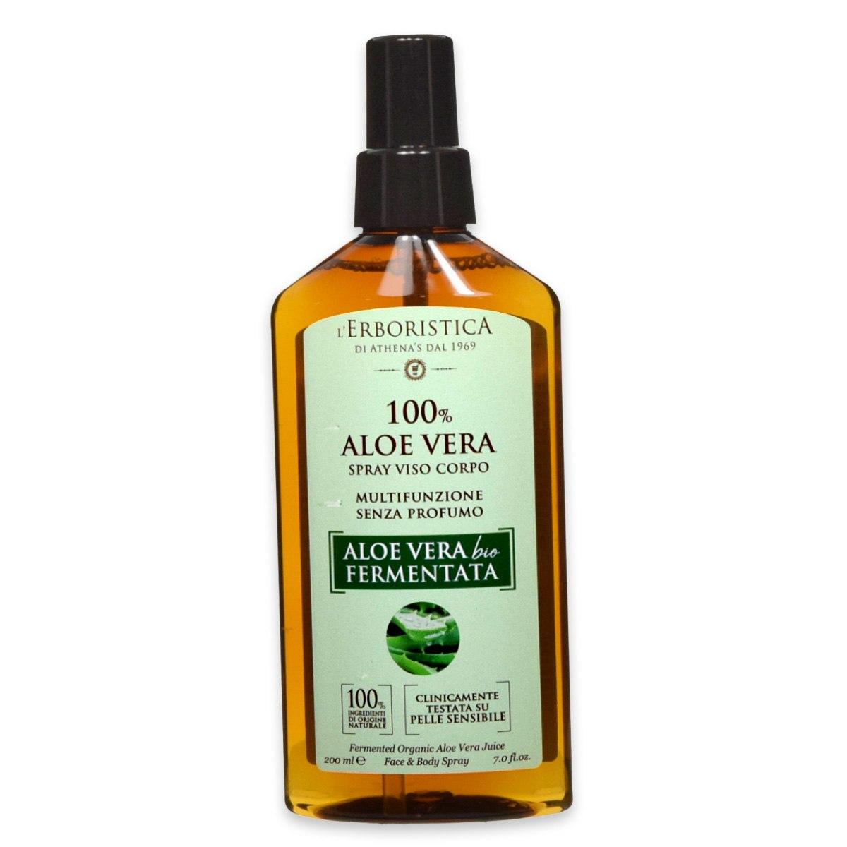 Wholesale L' erboristica acqua spray 100% aloe bio fermentata 200 ml | Carsha