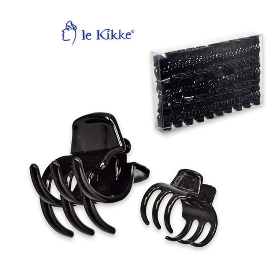 Le kikke pinza nera 1, 5 x 1,5 cm box da 60 pezzi