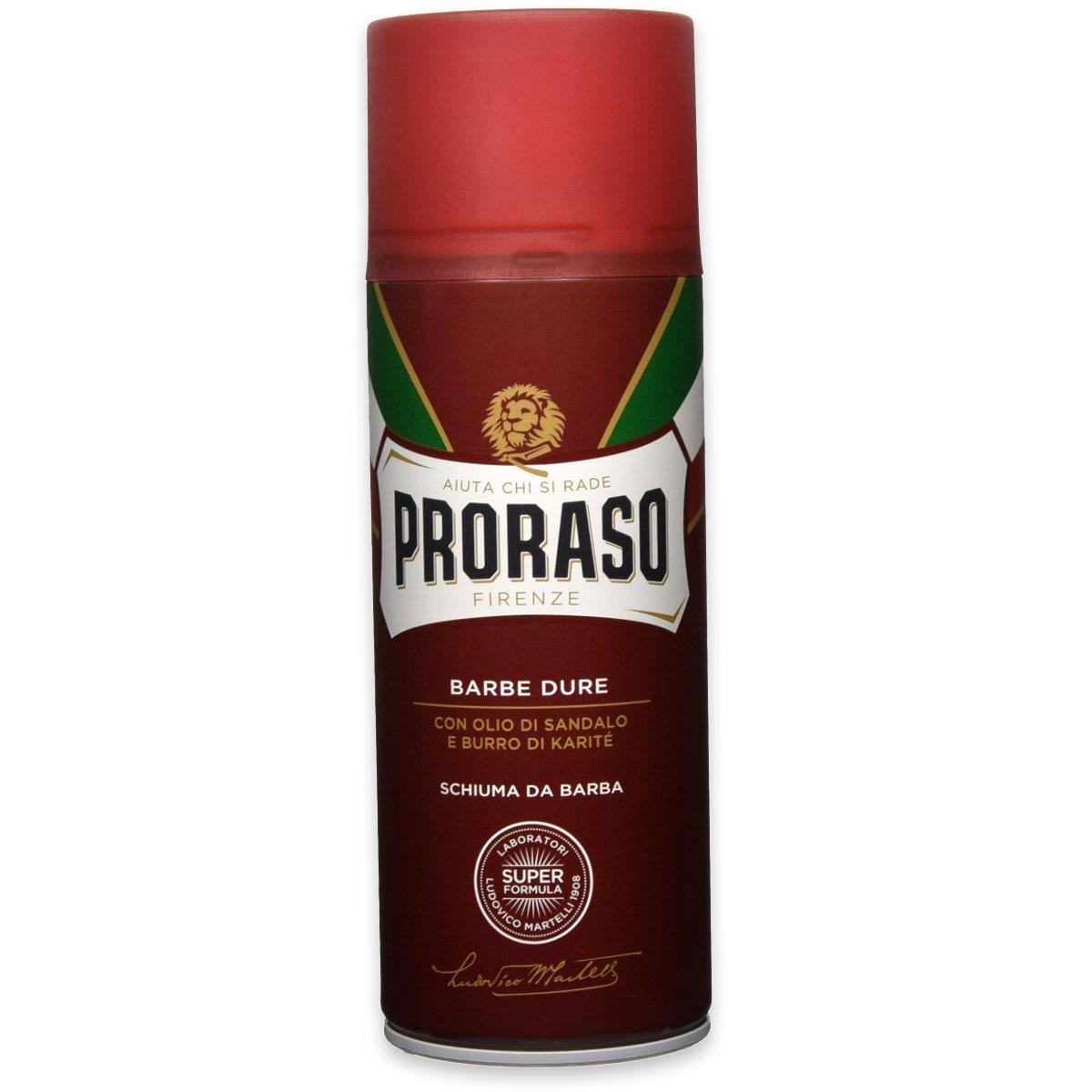 Wholesale Proraso schiuma barbe dure 400 ml | Carsha