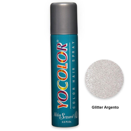 Wholesale Yocolor spray 75 ml glitter argento | Carsha