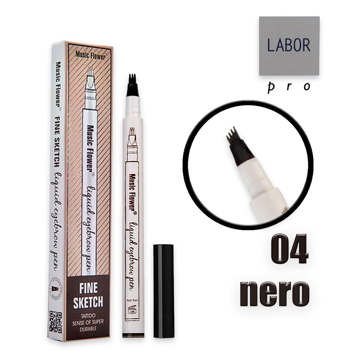 Wholesale Penna per sopracciglia colore 04 nero | Carsha