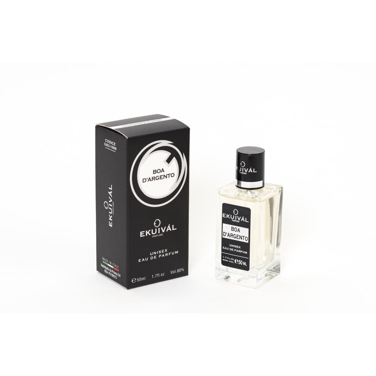 Wholesale Eau de Parfum unisex 50 ml ekuival boa d'argento | Carsha
