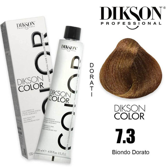 Dikson color 120 ml 7.3 - 7d biondo dorato